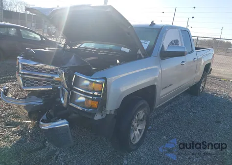 2015 Chevrolet Silverado 1500 1Lt из США, поврежденный, VIN 1GCVKREHXFZ271753